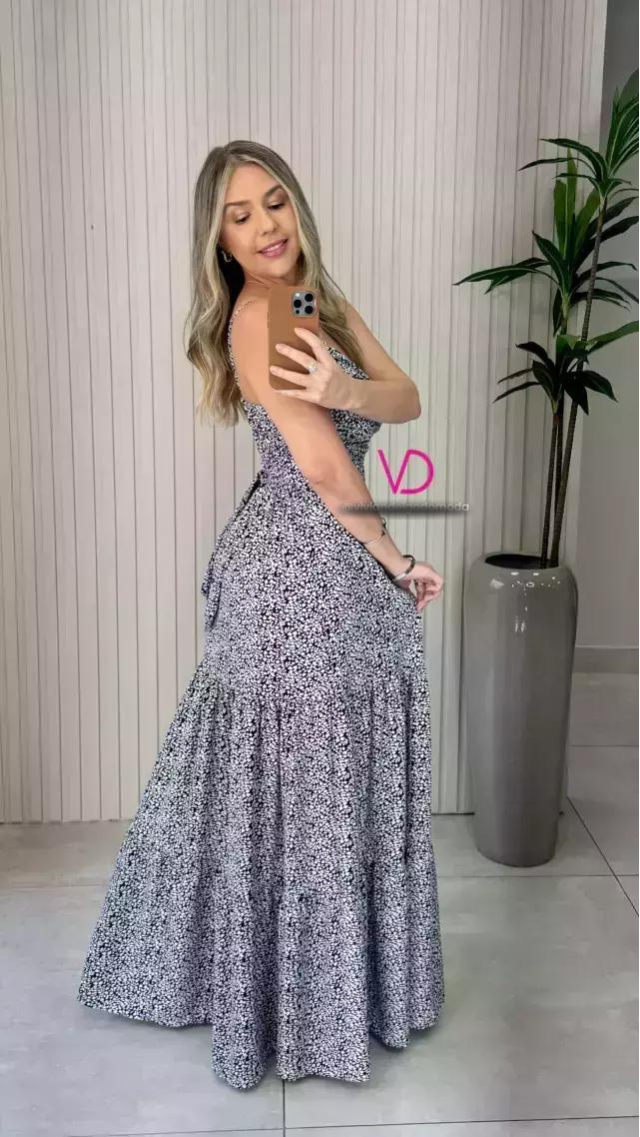 Vestido Mônica  Estampado