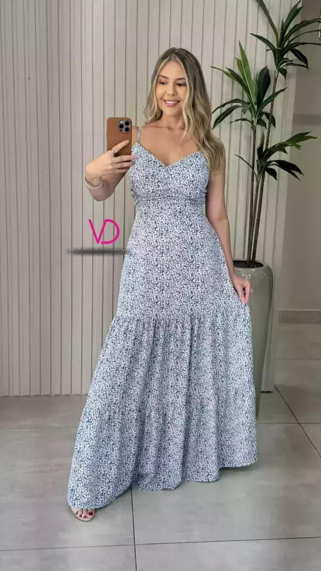 Vestido Mônica  Estampado