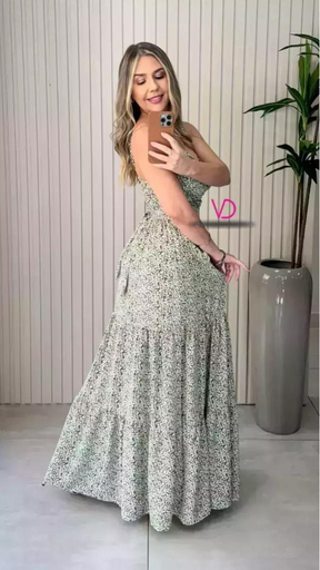 Vestido Mônica  Estampado