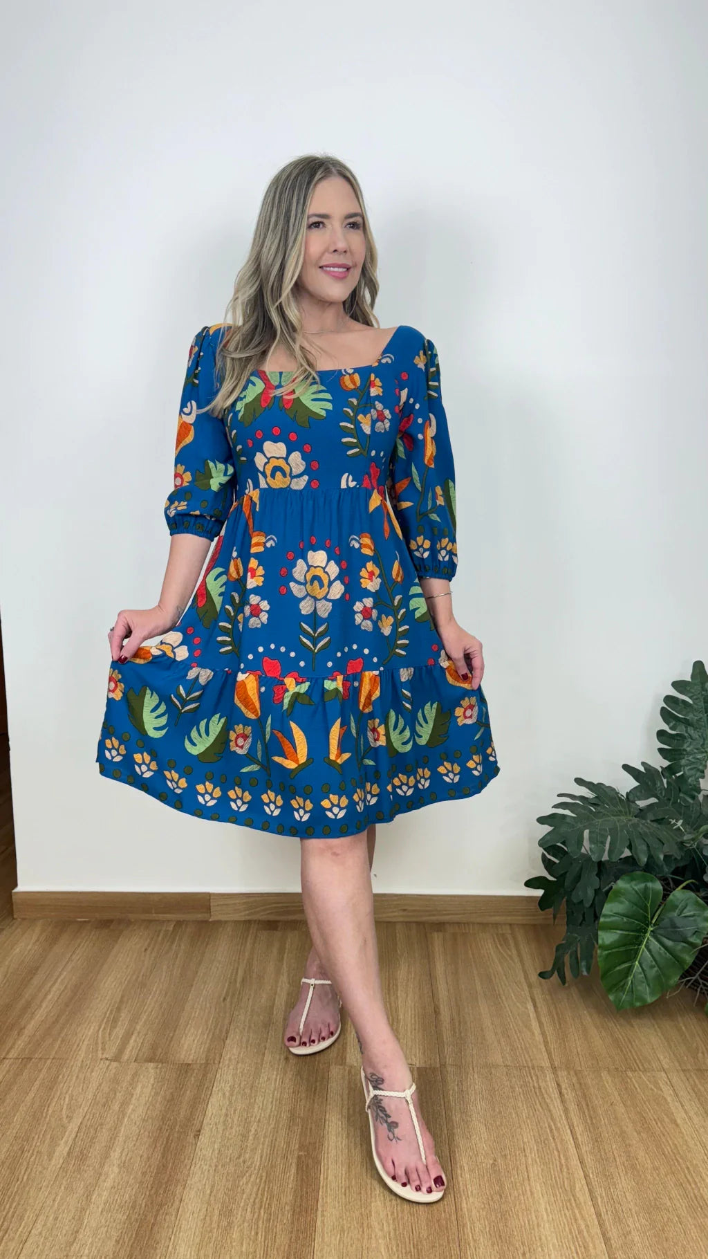 Vestido Marília  Curto